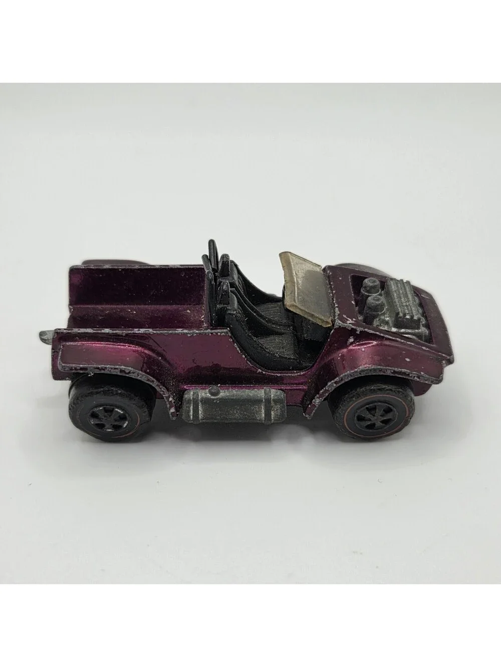 Vintage 1969 Hot Wheels Redline Power Pad Metallic Magenta